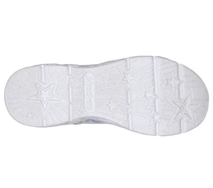 Zapatilla Niña Luces De Galaxia Rosado Multicolor