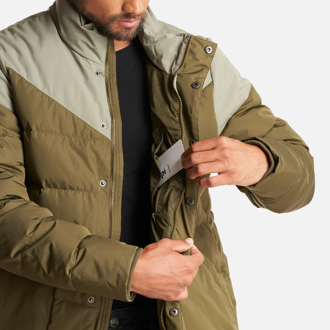 Casaca Hombre Kobuk Down Jacket Verde