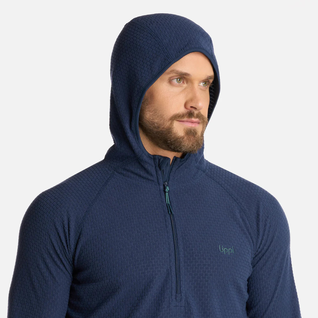 Polerón Hombre Jacaranda Nano-F 14 Zip Hoody Azul Marino