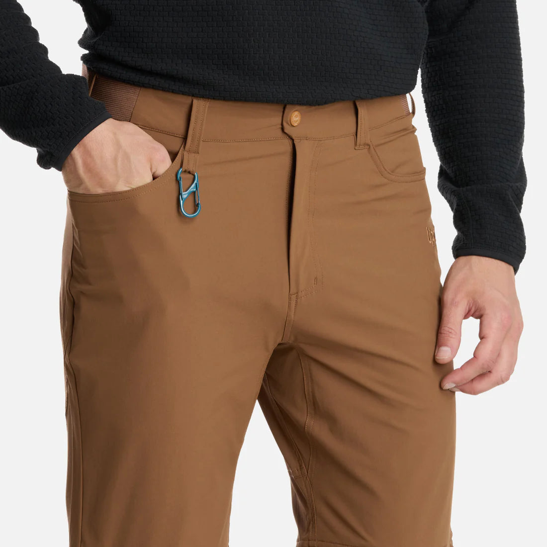 Pantalón Hombre Lennox Q-Dry Mix-2 Pants Café