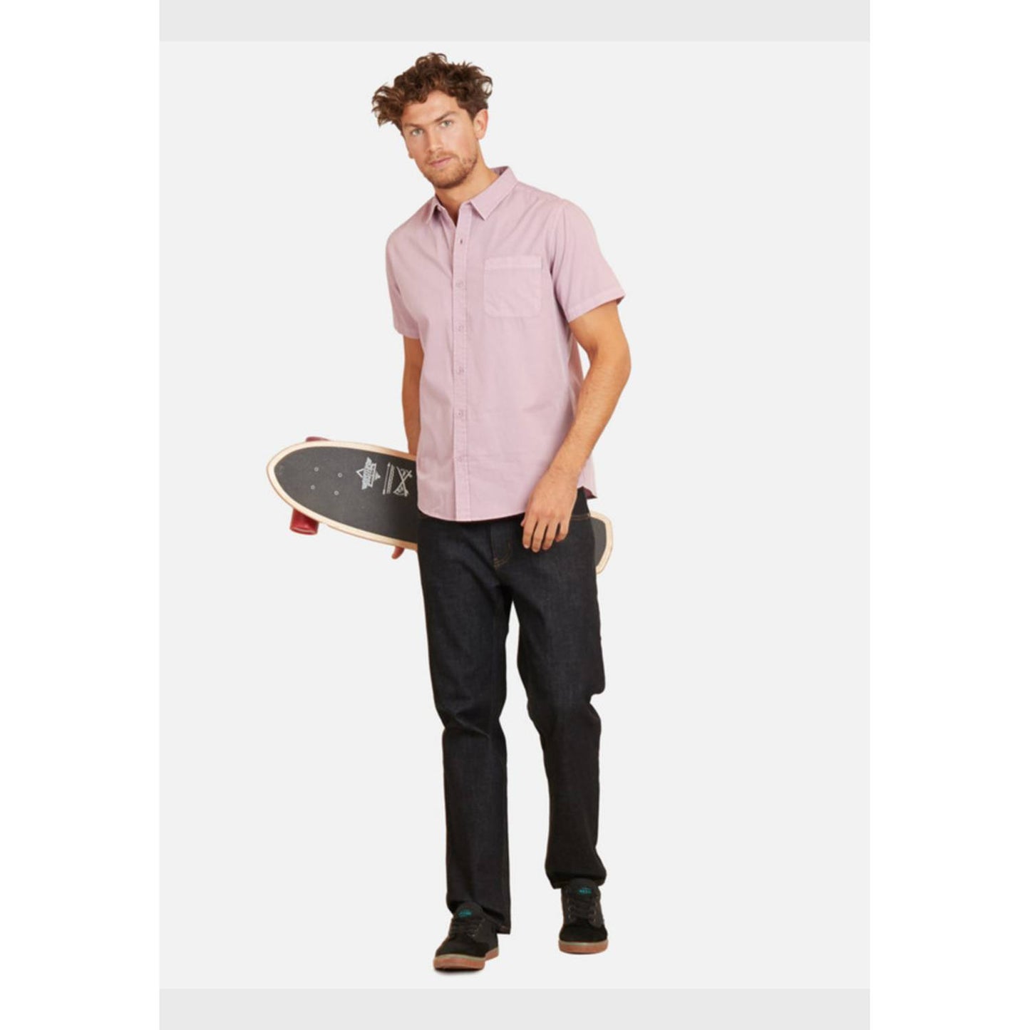 Camisa Hombre 5C1529 Burdeo