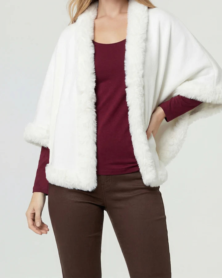 Poncho Mujer Paola Blanco