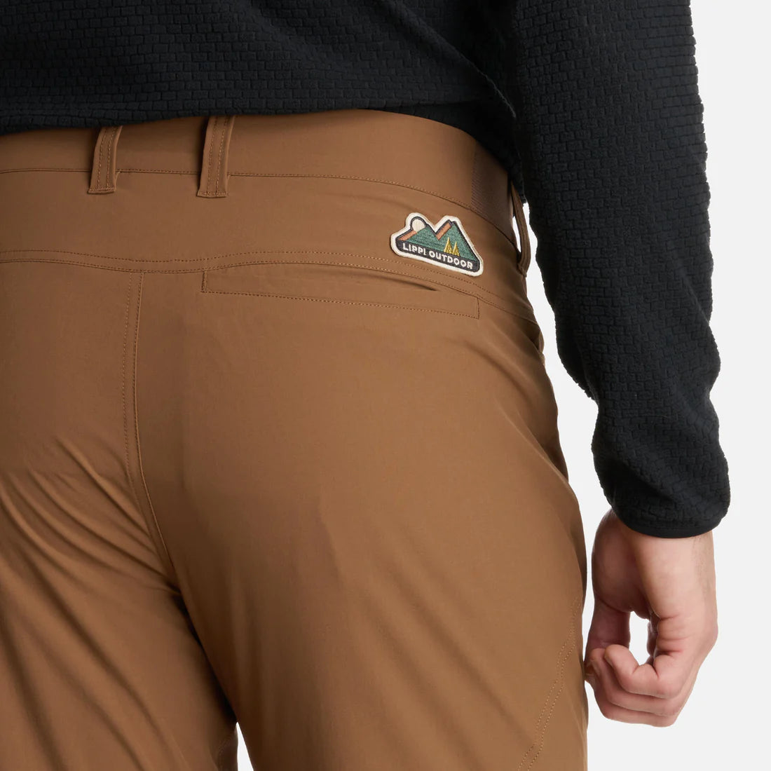 Pantalón Hombre Lennox Q-Dry Mix-2 Pants Café