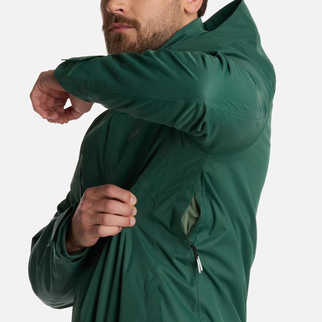 Chaqueta Hombre Tres Cruces Fusion-3 Hoody Verde Botella