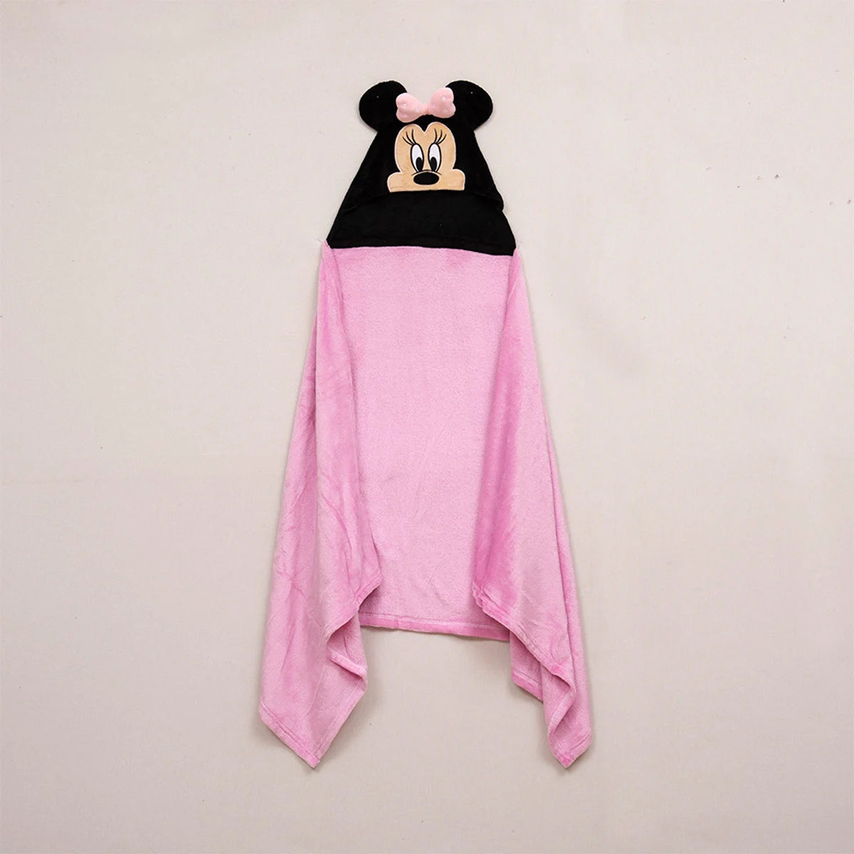 Manta Capucha 3D 70x150 Minnie