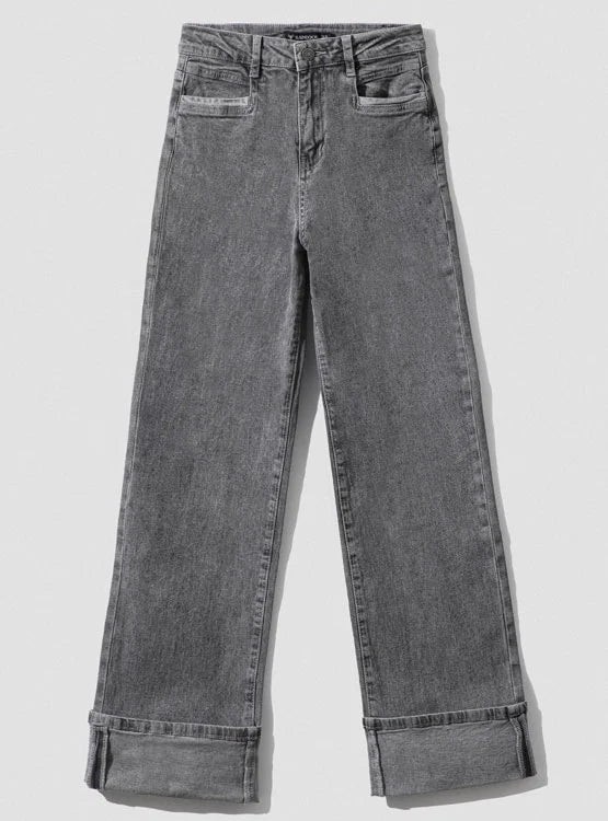 pantalón-mujer-algodón-wideleg-gris-tiro-alto-corazón-