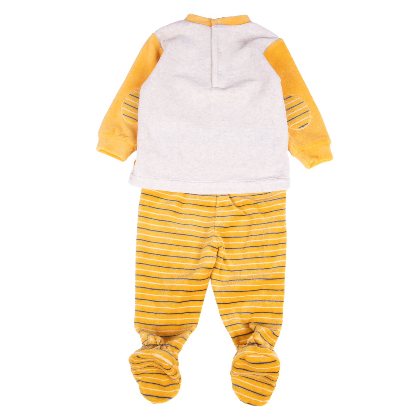 Conjunto Bebe Amarillo Zorro