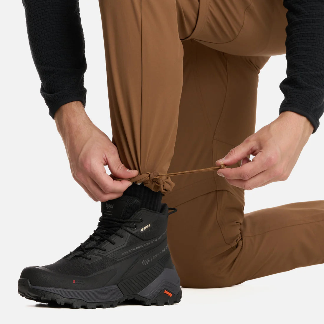 Pantalón Hombre Lennox Q-Dry Mix-2 Pants Café