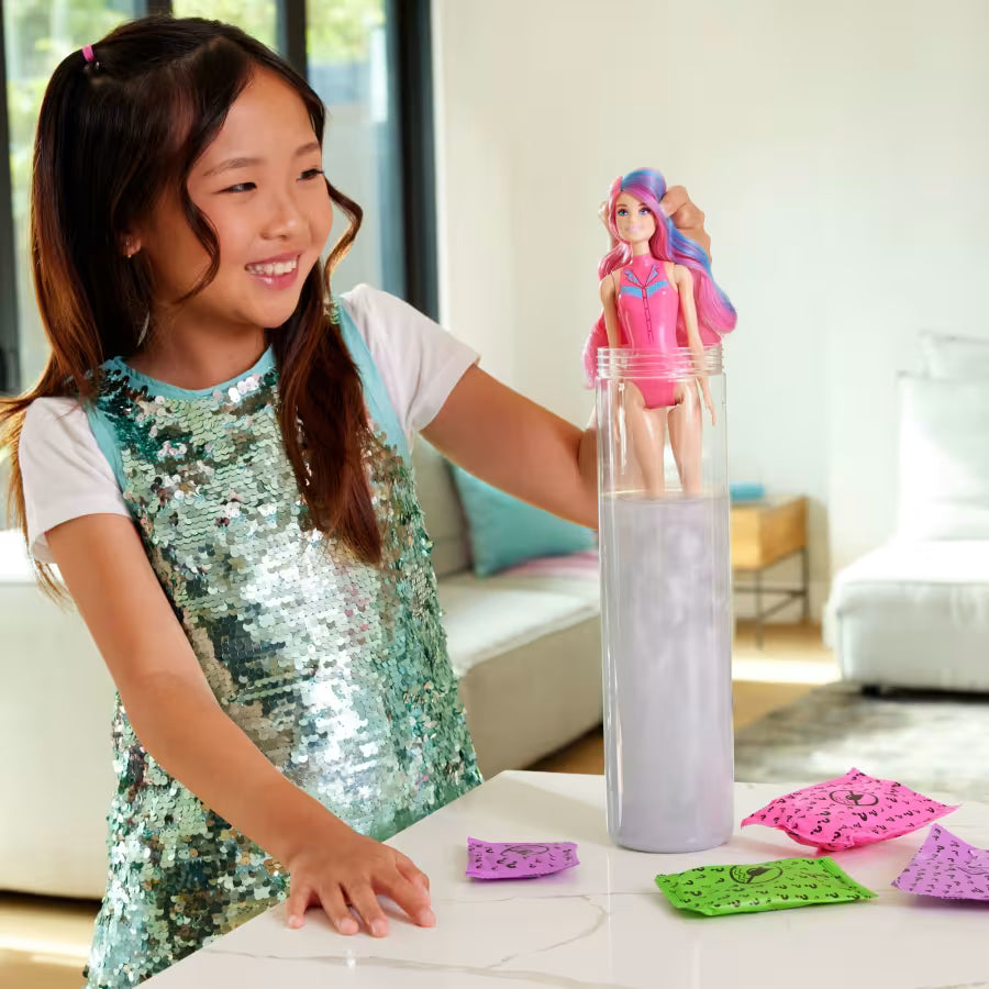 Barbie Color Reveal Muñeca Moda Disco Sorpresa