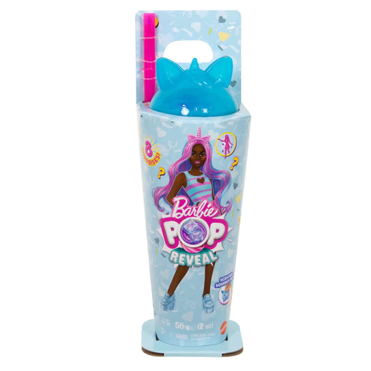 Muñeca Barbie Pop Reveal Shakes Series (rosa/azul)