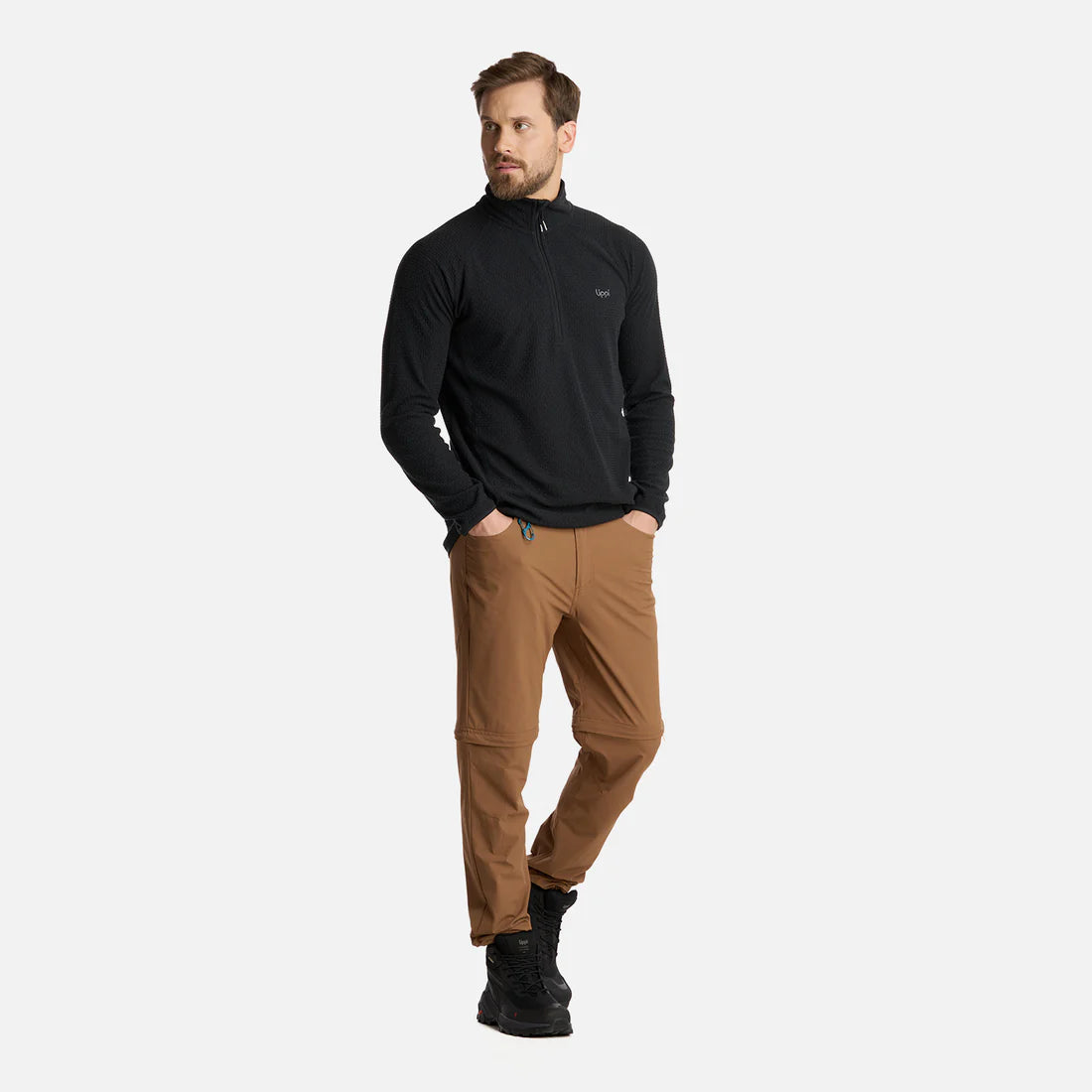 Pantalón Hombre Lennox Q-Dry Mix-2 Pants Café