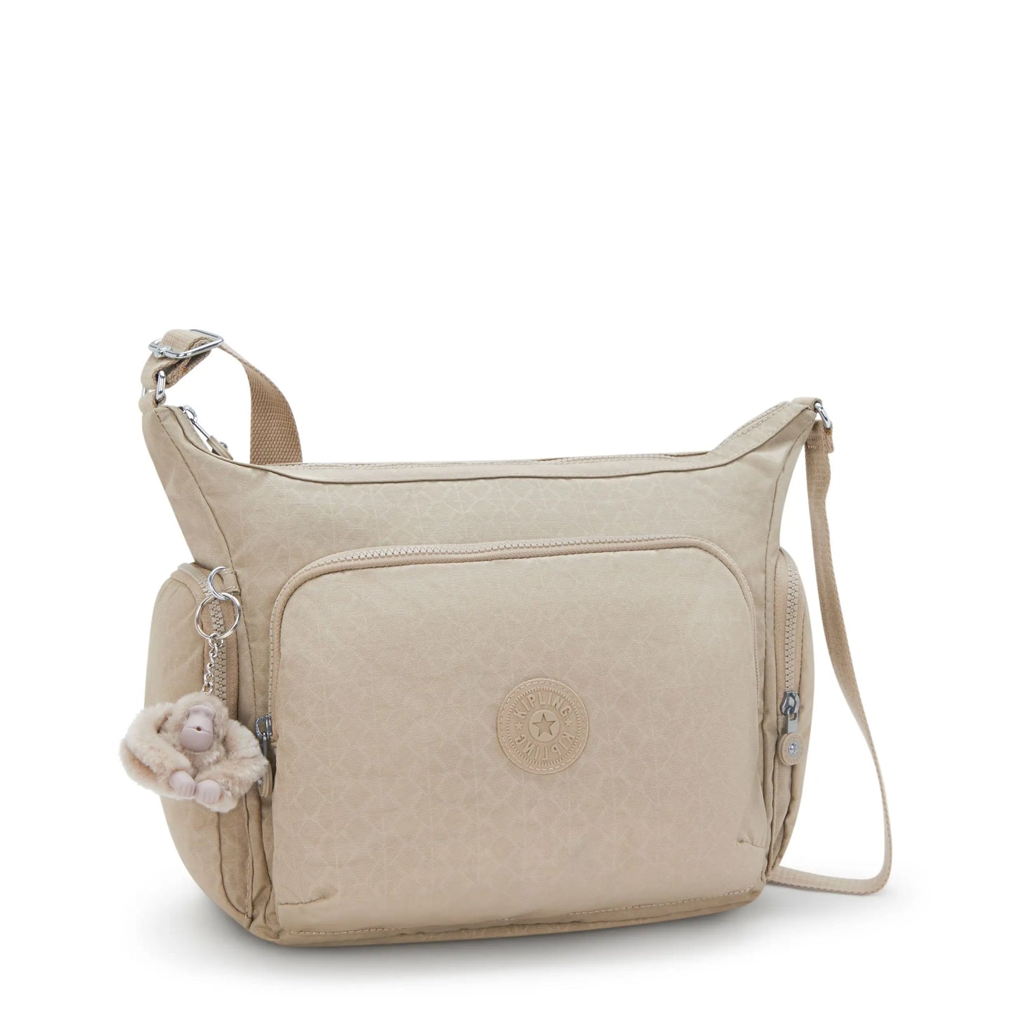 Cartera Gabb Sign Beige Emb