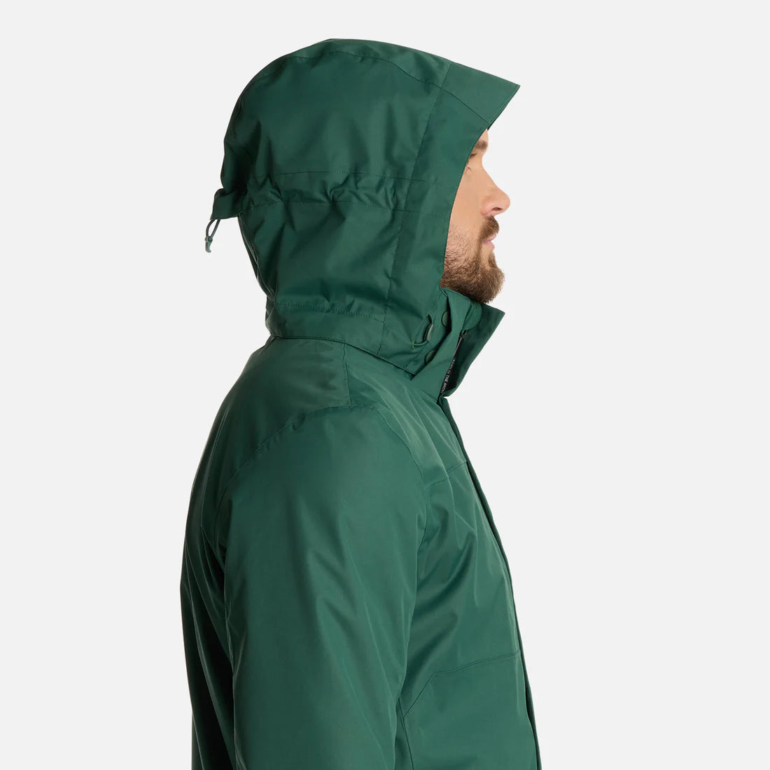 Chaqueta Hombre Tres Cruces Fusion-3 Hoody Verde Botella