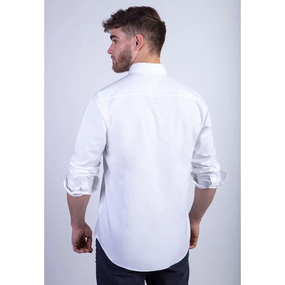 Camisa Hombre Smart Casual Bristol Ferouch White
