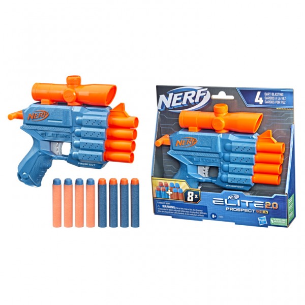 Lanzador Nerf Elite 2.0 Prospect QS-4