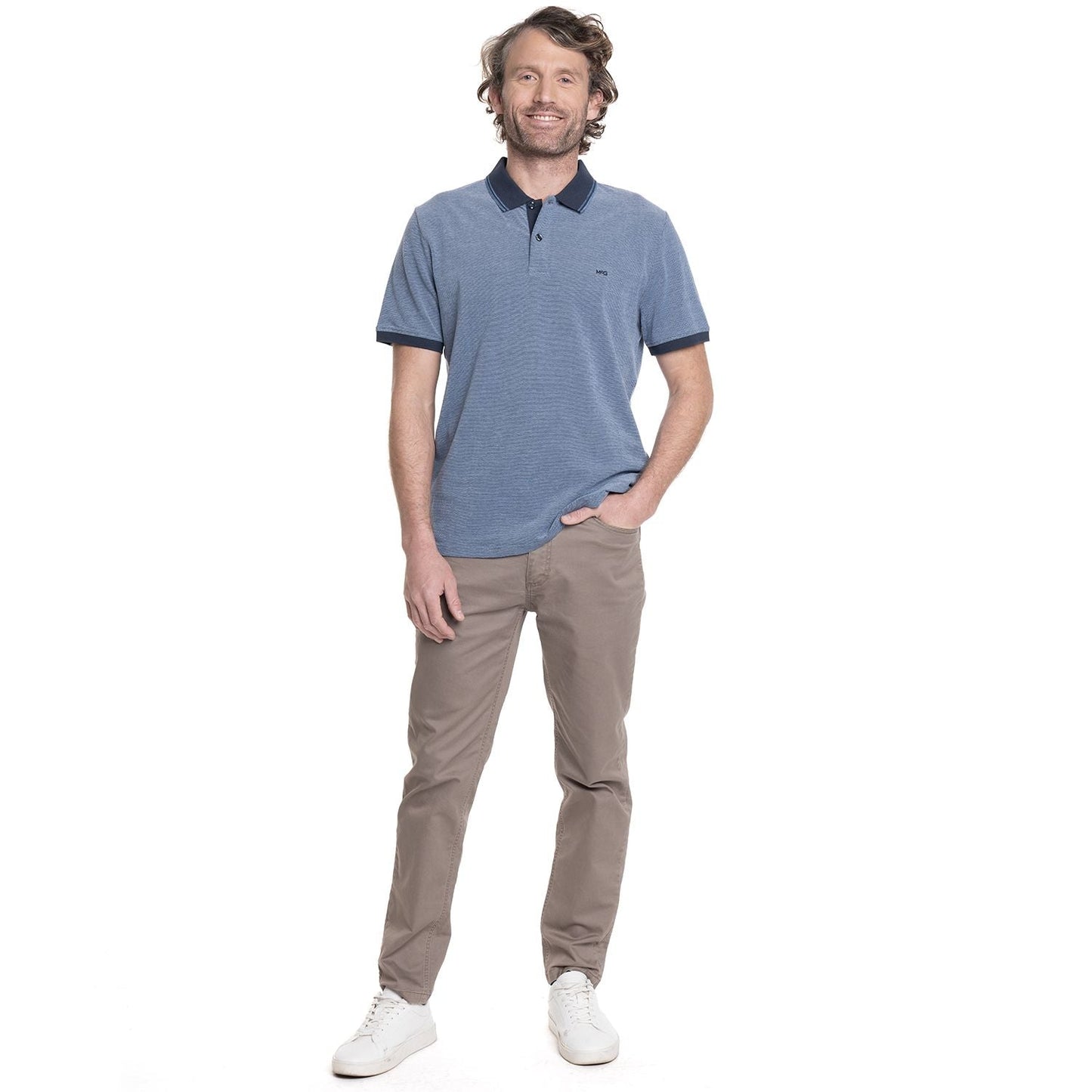 polera-hombre-manga-corta-jacquard-chelsea-celeste