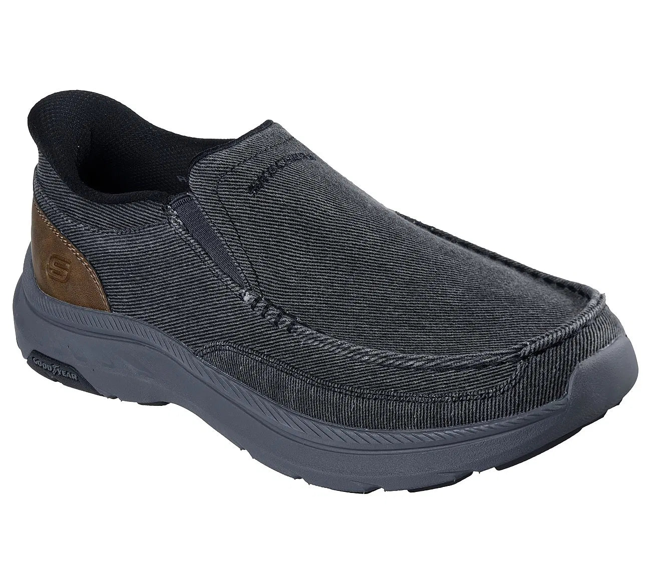 Mocasin Hombre Con Elastico Black Pollard Rohan