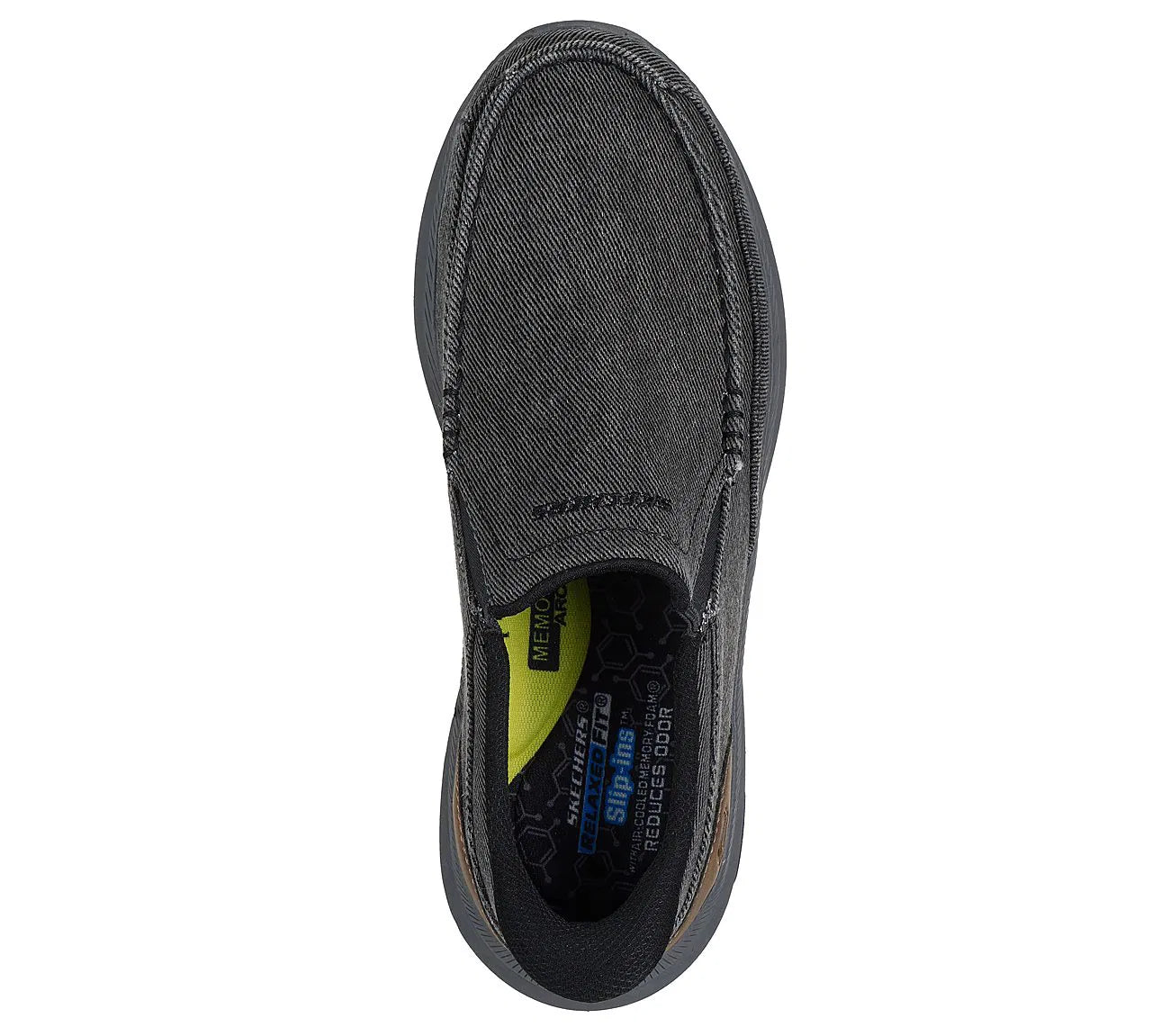 Mocasin Hombre Con Elastico Black Pollard Rohan