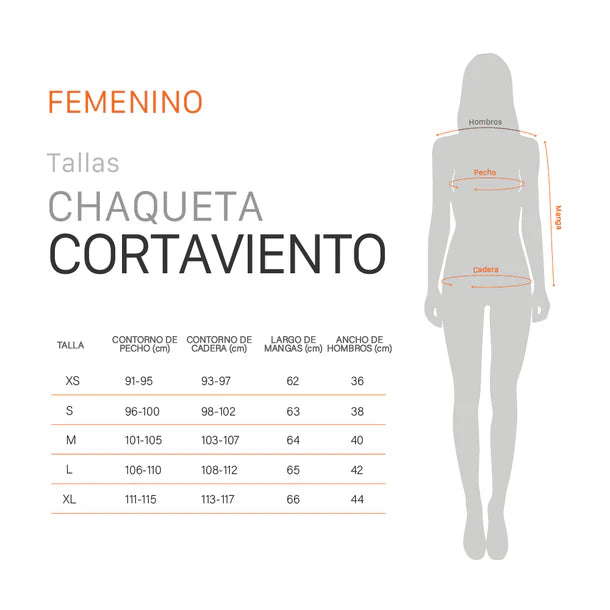 Cortaviento Mujer Compass