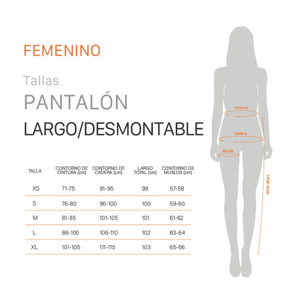 Pantalon Mujer Largo Kanya Negro