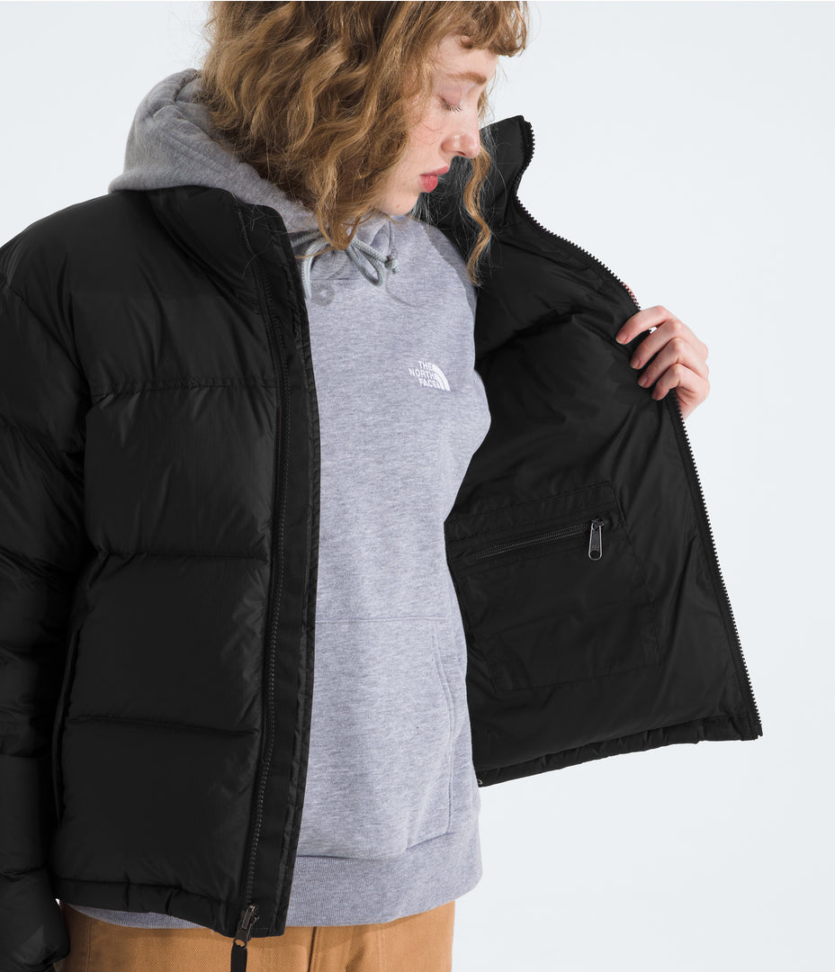 Chaqueta Mujer De Pluma 1996 Retro Nuptse Negro