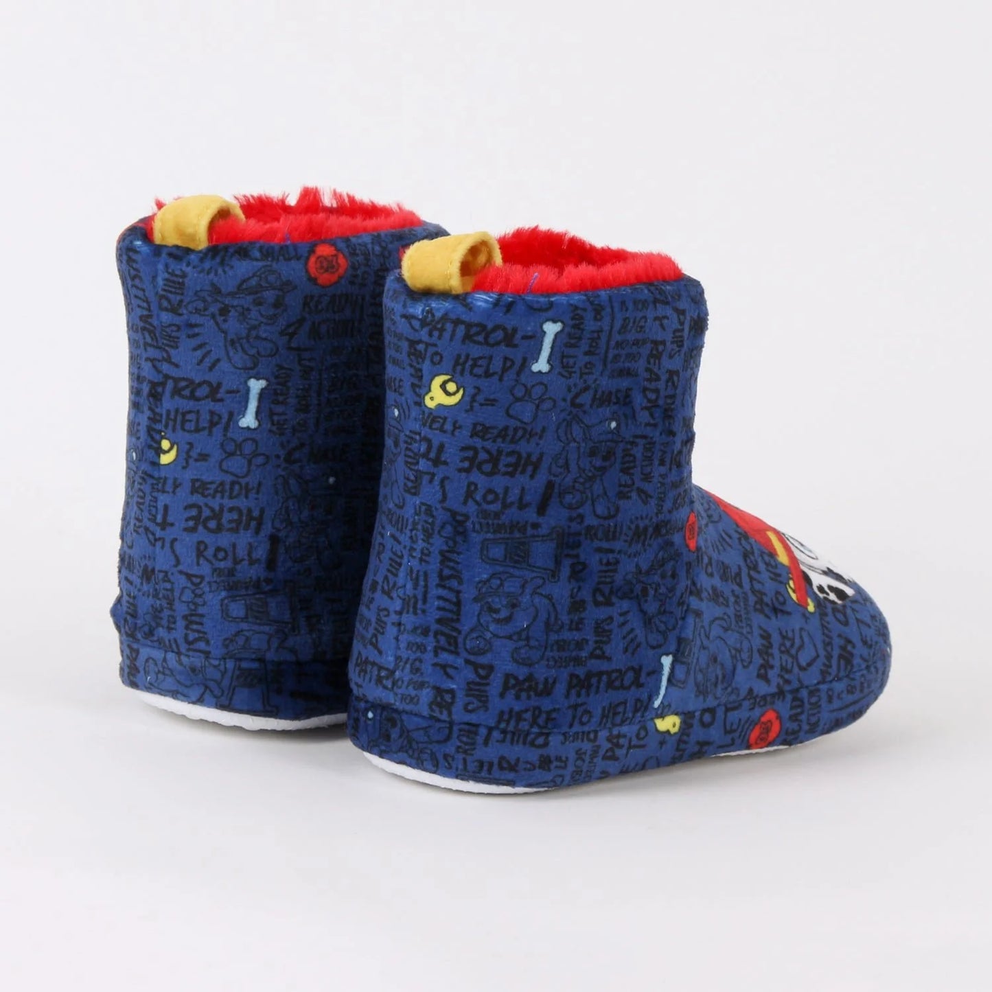 Pantufla Bota Niño Invernal Chase & Marshall Azul