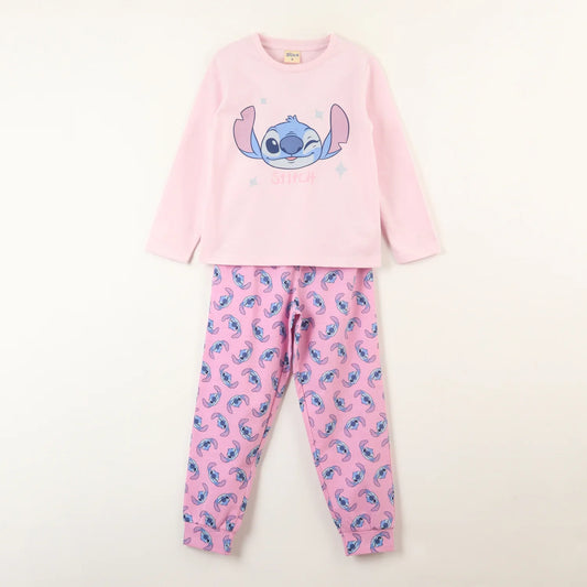 pijama-niña-lilo-&-stitch-guiño-rosado