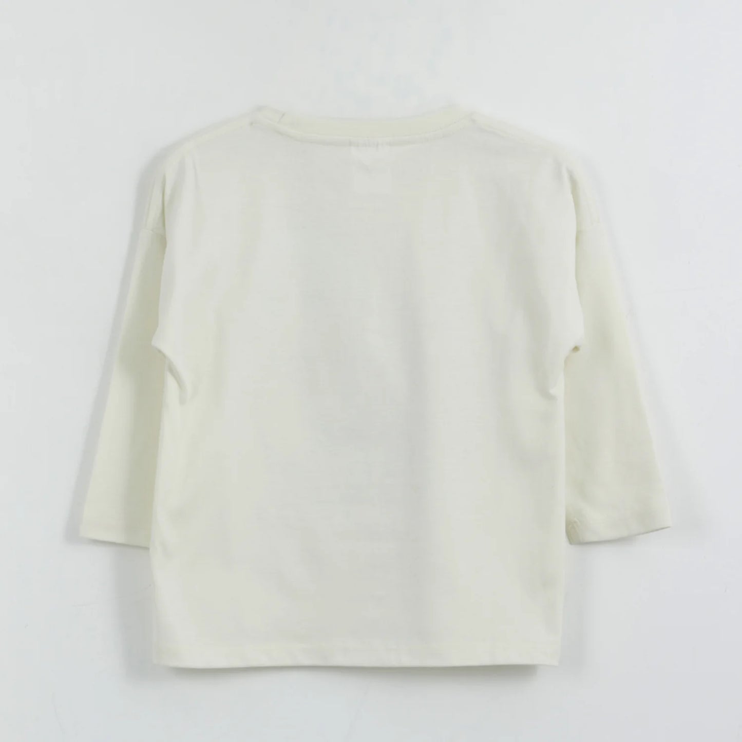 Polera Niña Manga Larga Everest & Skye Blanco
