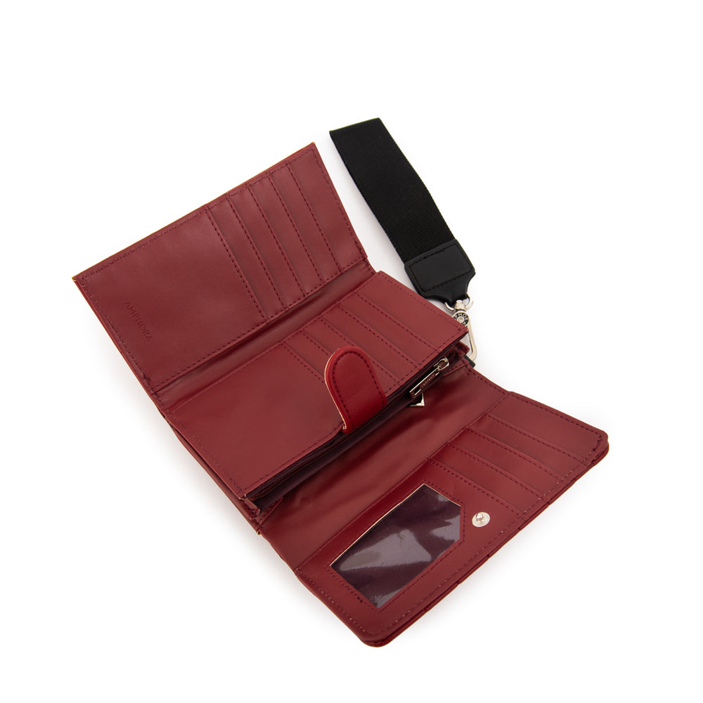 Billetera Mujer Armenia Mediana Rojo