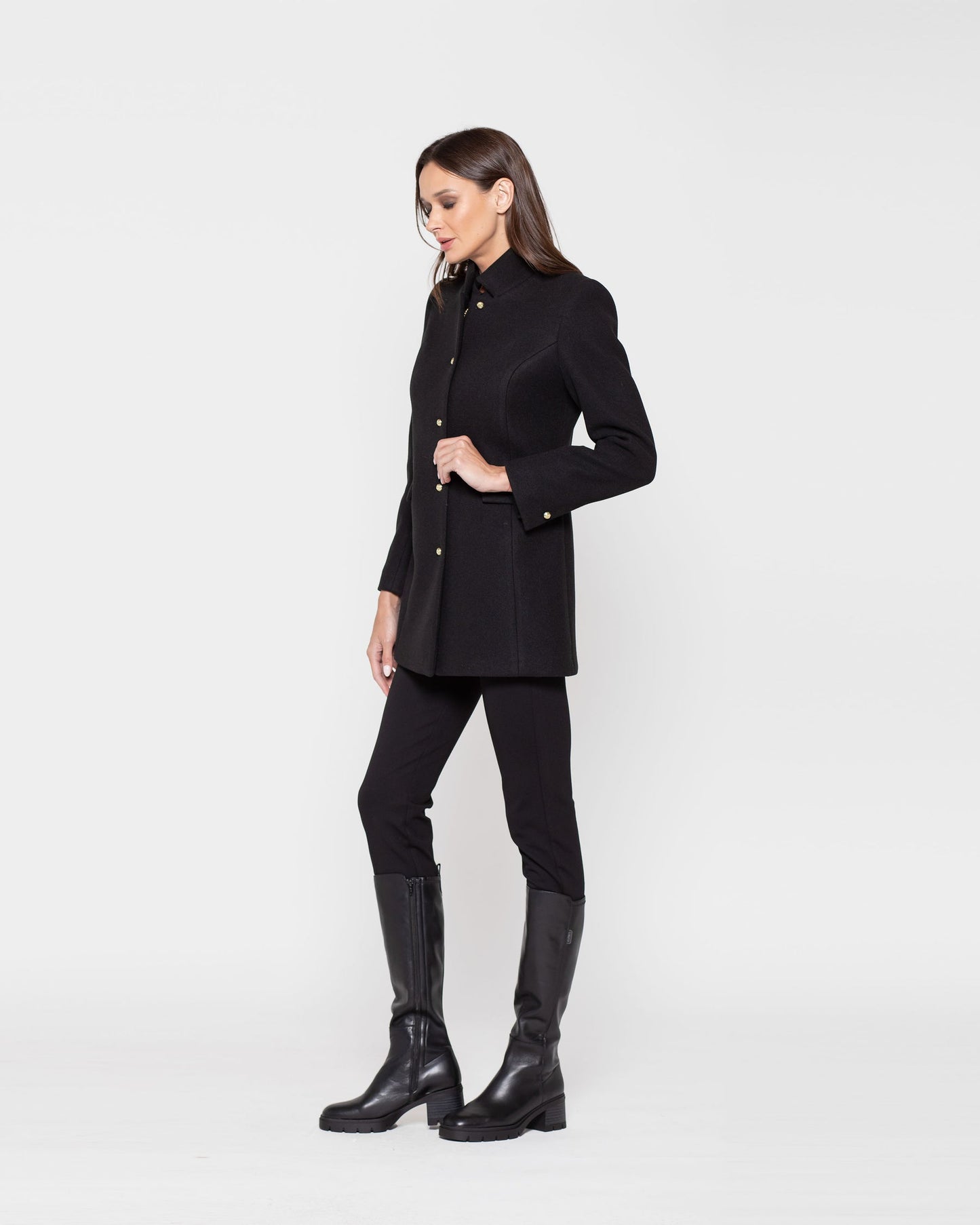 Abrigo Mujer Dalia Negro