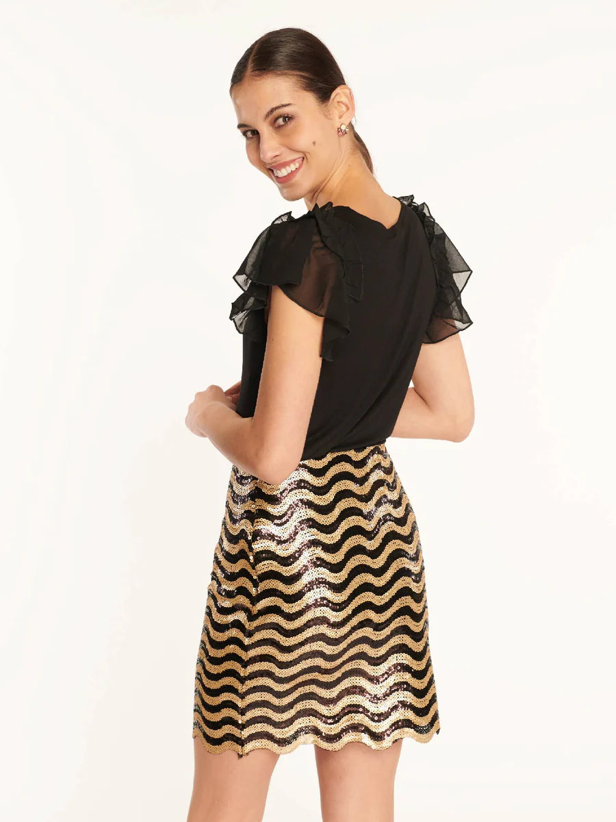 Falda Mujer Dalia Gold