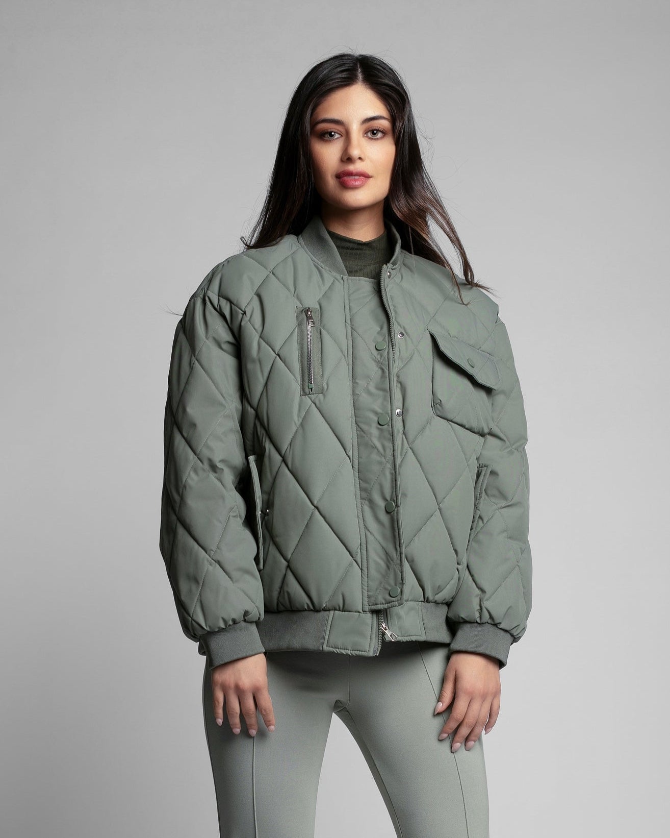 Parka Mujer Manzanilla Verde