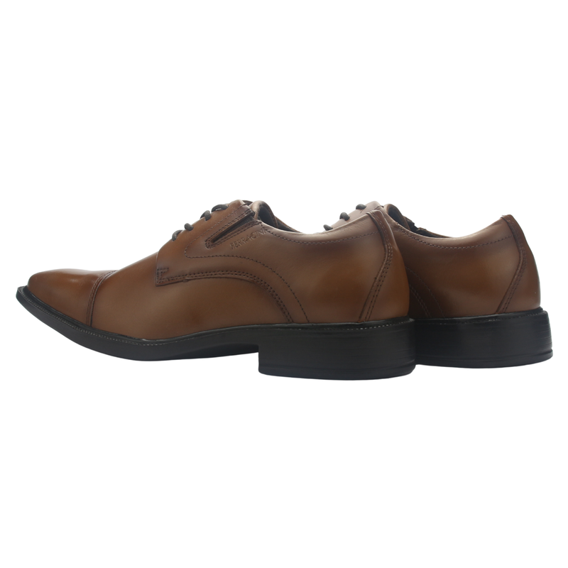 Zapato Hombre Cuero 6868 con Cordón Havana