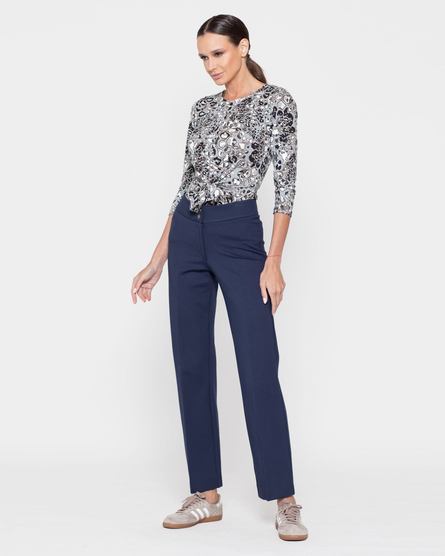 Pantalón Mujer Azucena Azul Marino