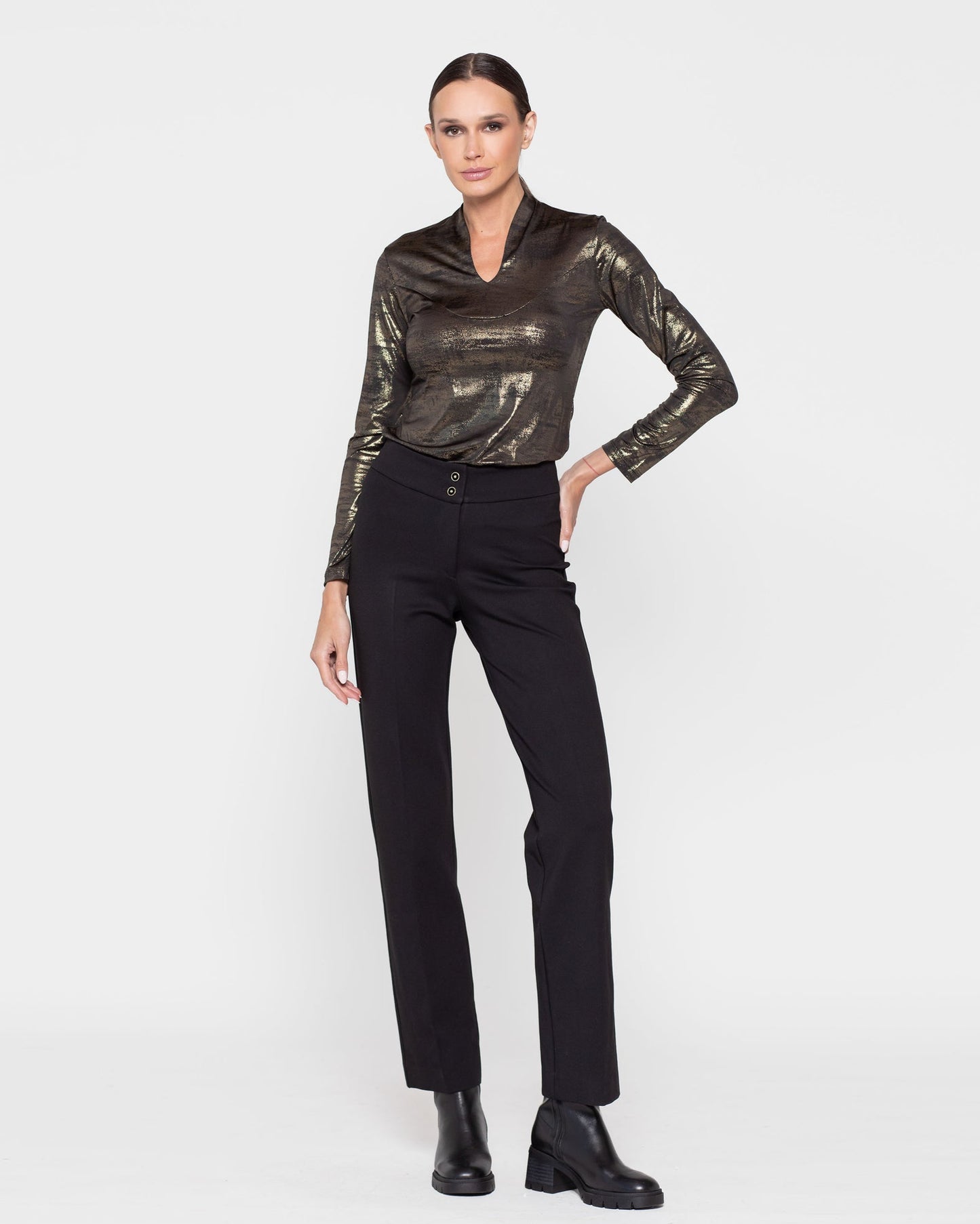 Pantalón Mujer Azucena Negro