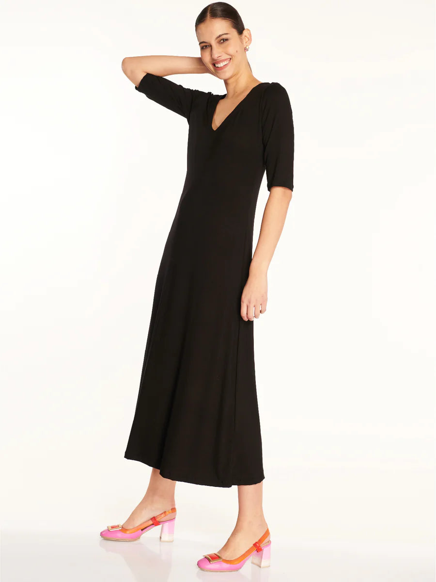 Vestido Mujer Astromelia Negro
