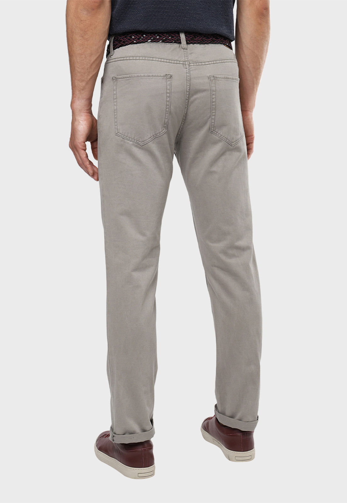 Pantalón Hombre Arrow 5 Pocket Básico TT Gris