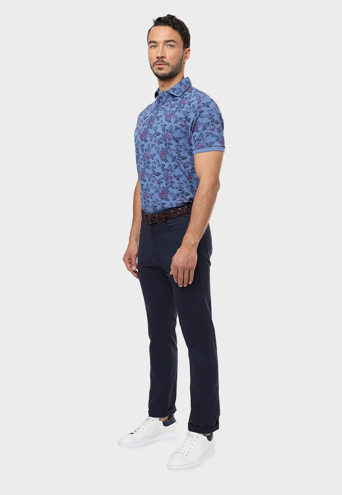 Pantalón Hombre Arrow 5 Pocket Básico TT Azul