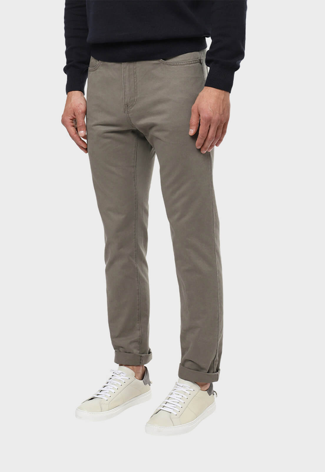 Pantalón Hombre Arrow 5 Pocket Básico TT Oliva