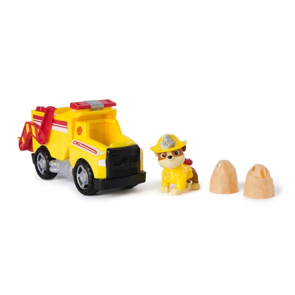Juguete Unisex Rescate Camión Tolva Rubble Amarillo