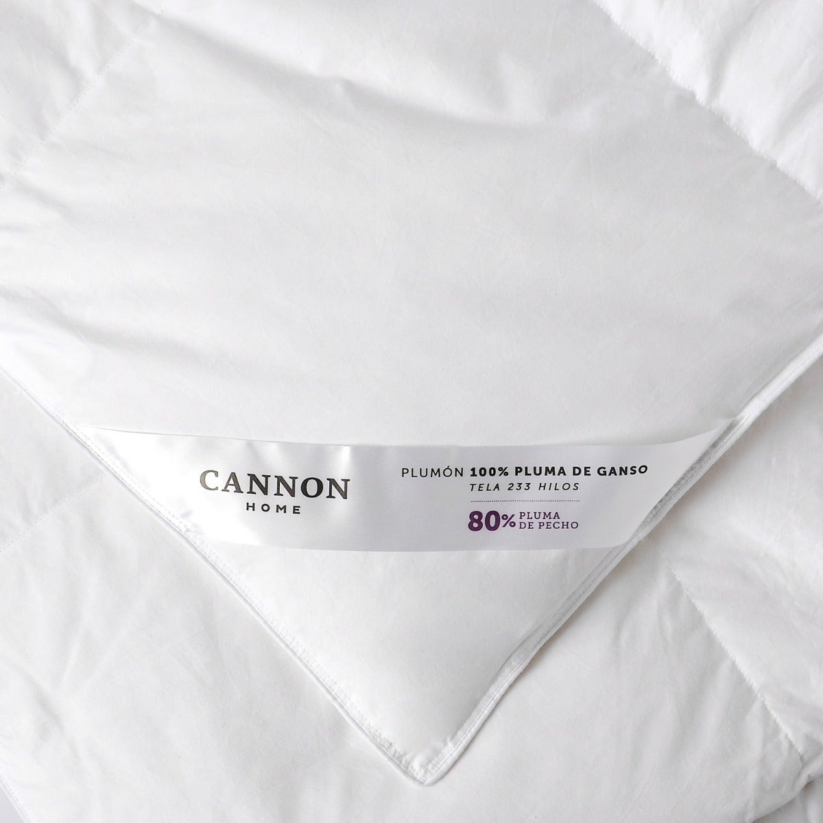 Plumón de Plumas Súper King 80% Pluma de Pecho 233 hilos