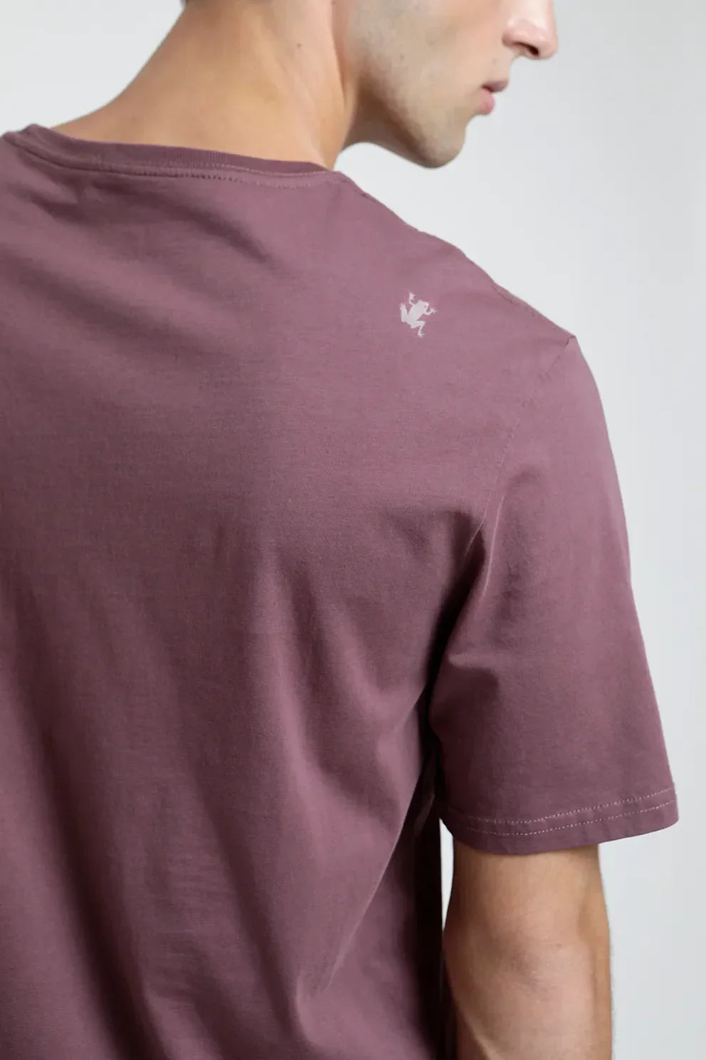 polera-hombre-manga-corta-plain-burdeo---algodón-orgánico