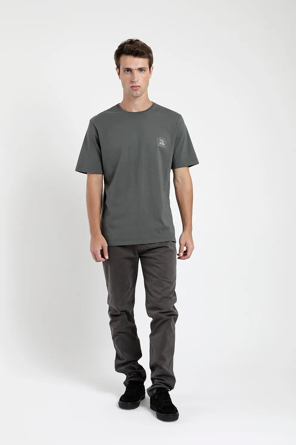 polera-hombre-manga-corta-traveling-verde---algodón-orgánico
