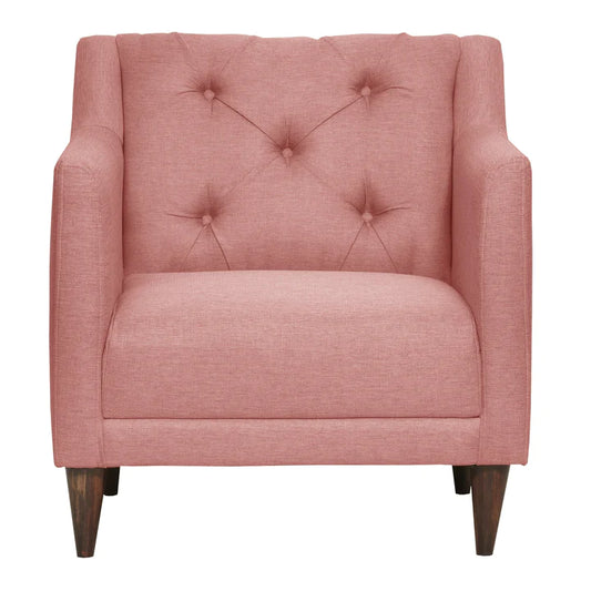 Poltrona Conrad Capitoné tela sandía