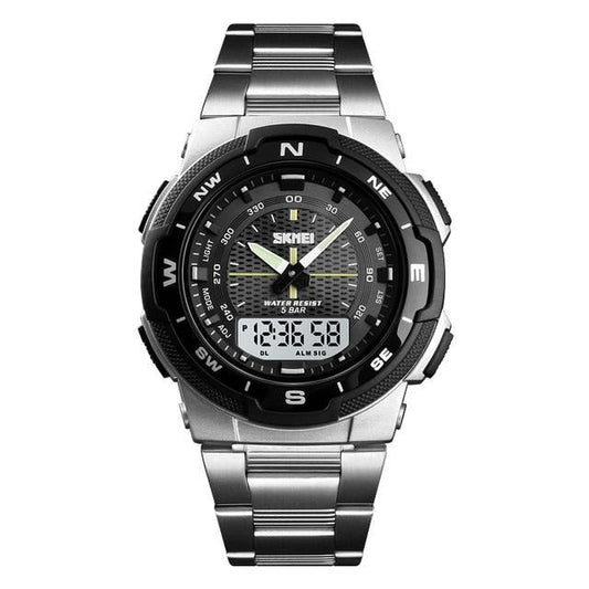 Reloj Hombre SKMEI 1370 Plateado