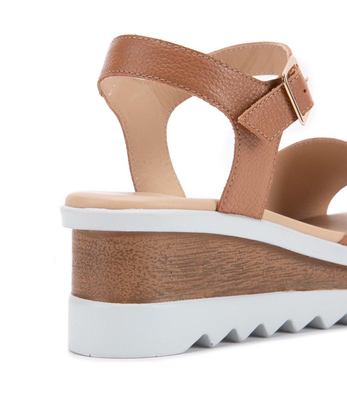 Sandalia Mujer Diletta Camel