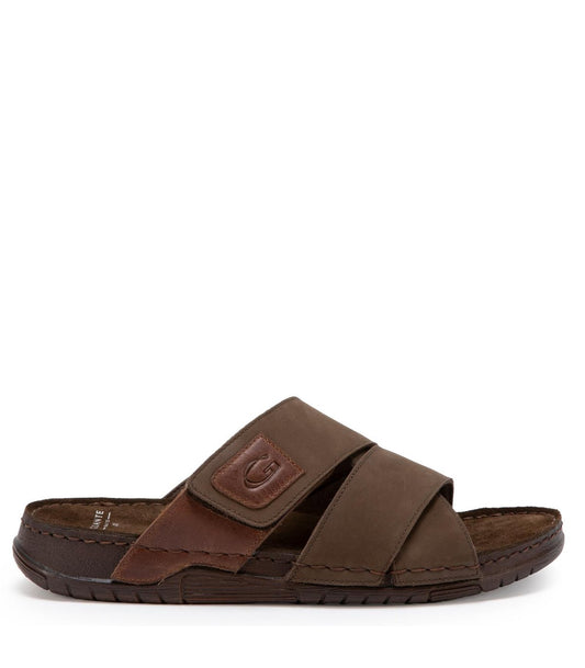 Sandalia Hombre semi abierta Guante Bondi Chocolate 0035512