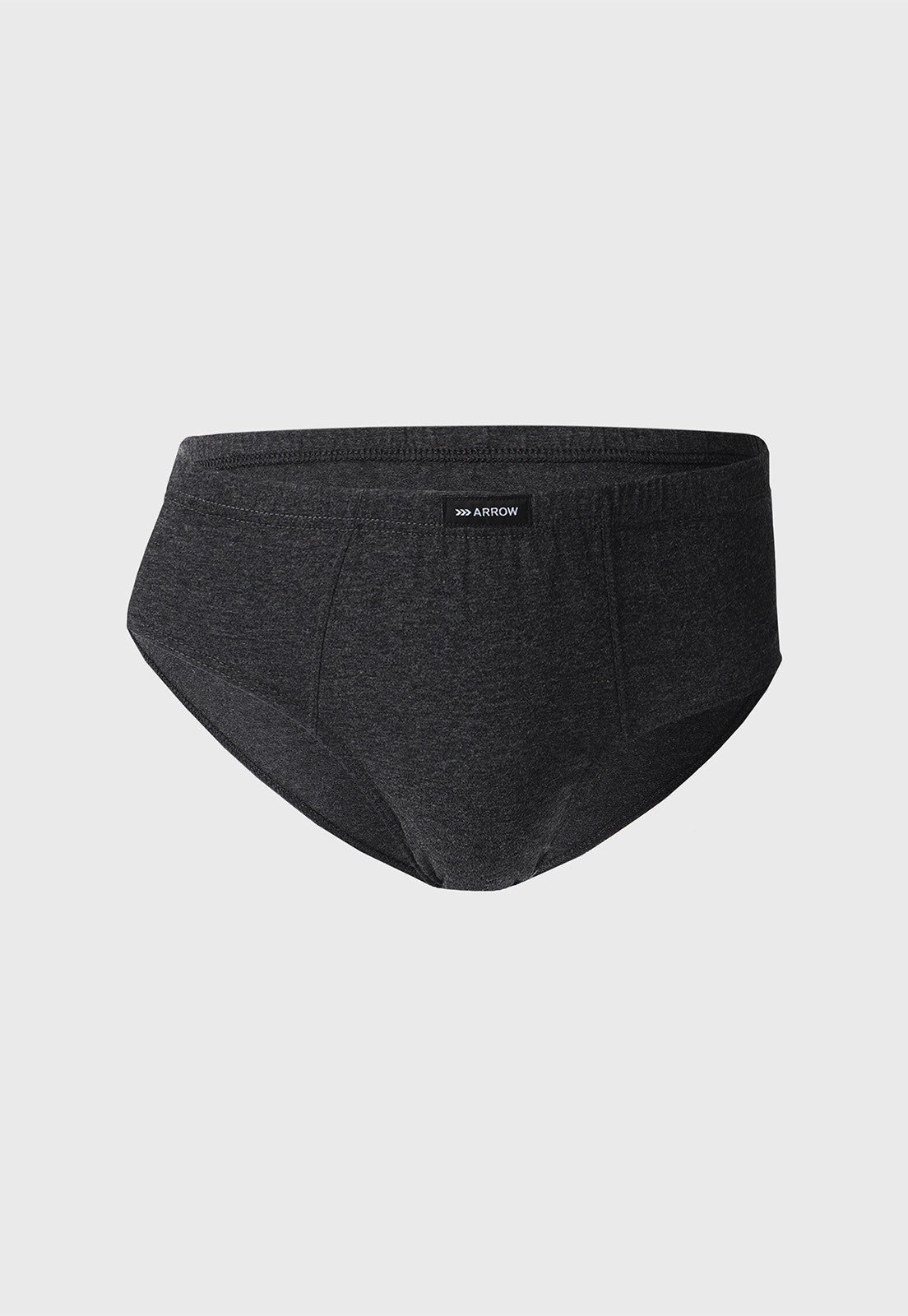 Pack 5 Slips Hombre Liso Gris