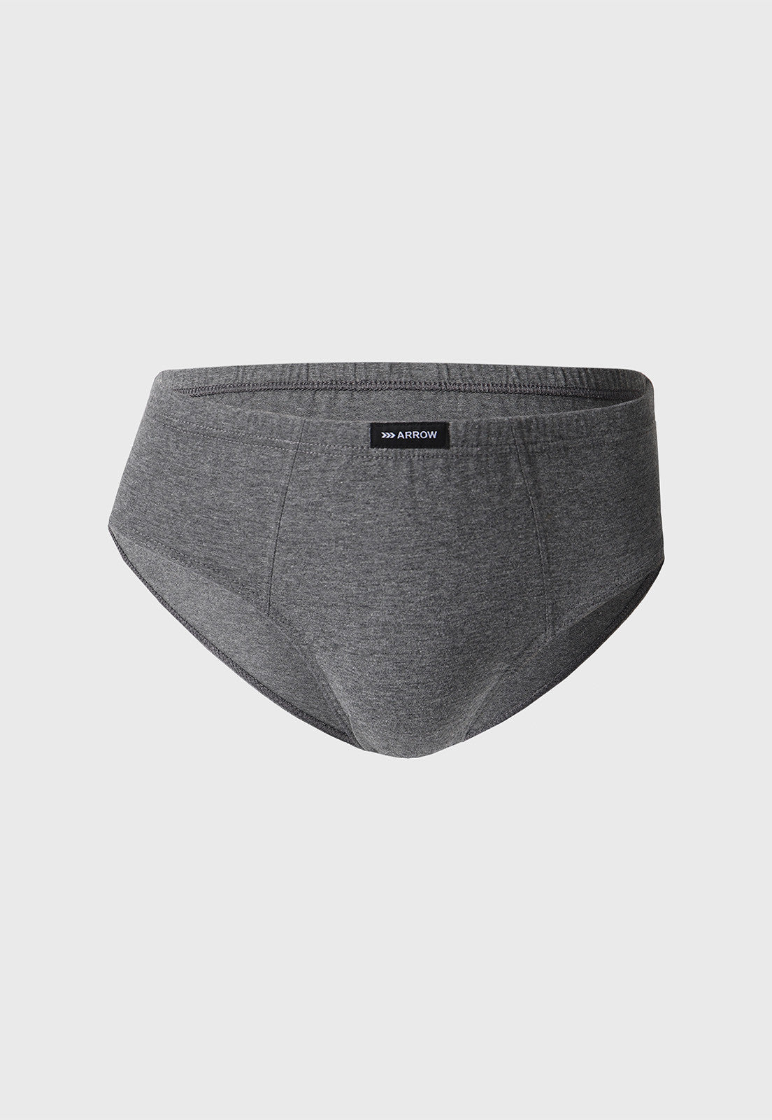 Pack 5 Slips Hombre Liso Gris SLT5003SU