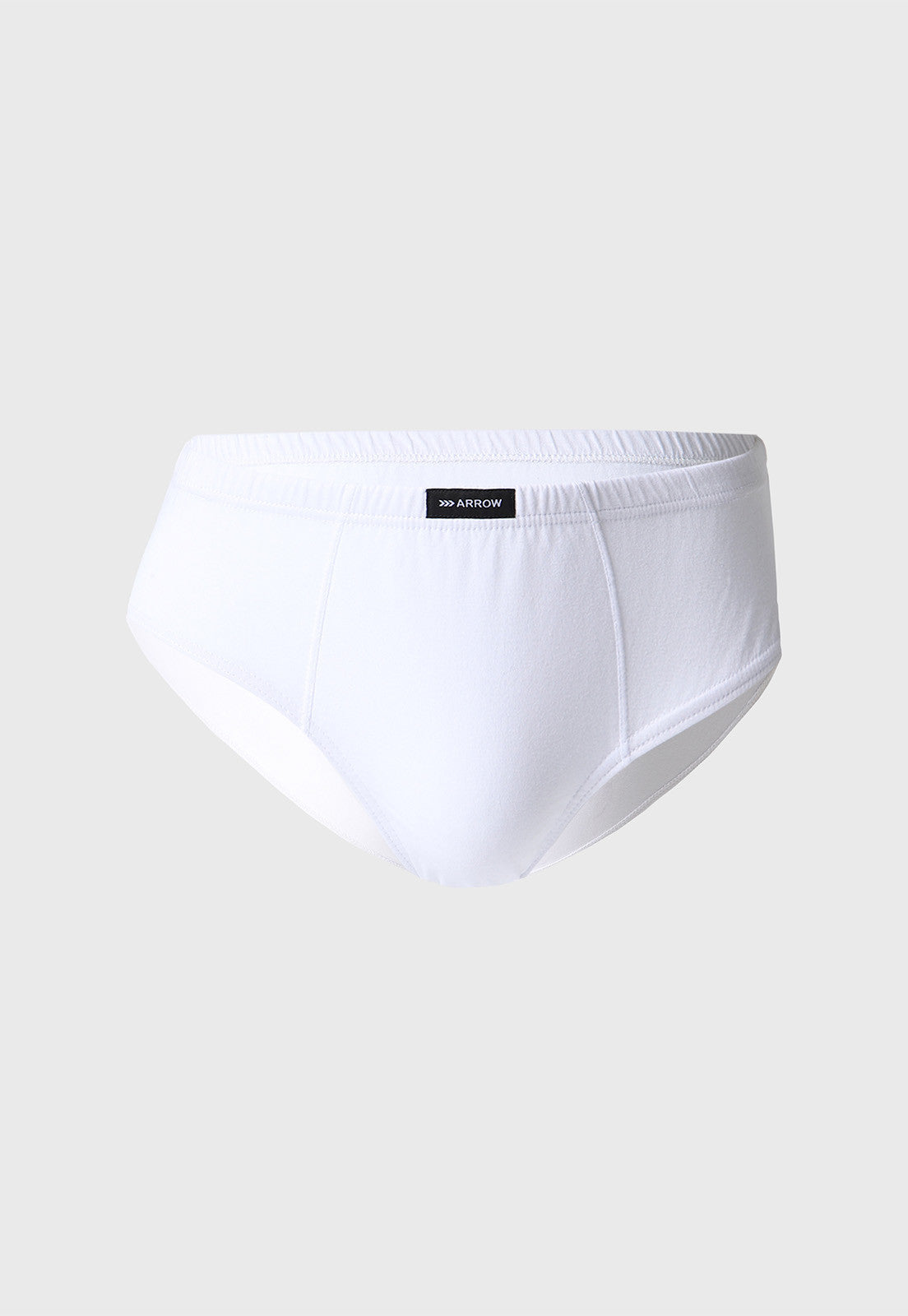 Pack 5 Slips Hombre Liso Blanco